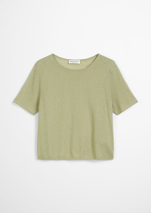 Short sleeve sweater loose — Smooth Sage