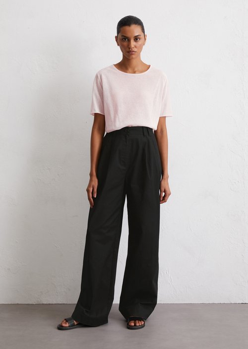 Short sleeve sweater loose — Pale Lilac