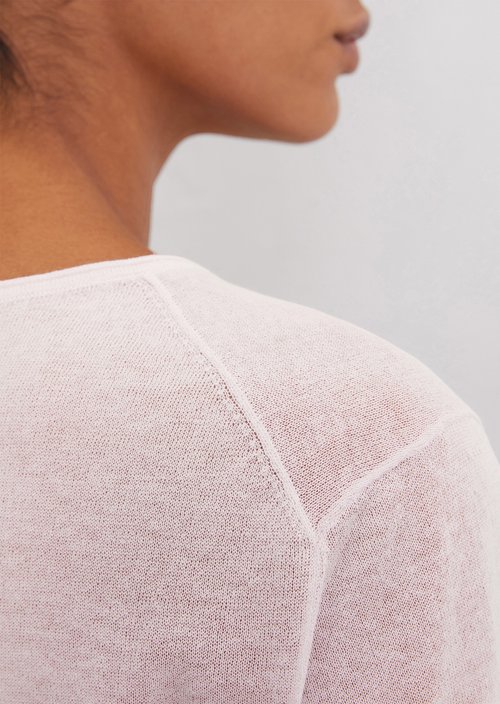 Short sleeve sweater loose — Pale Lilac