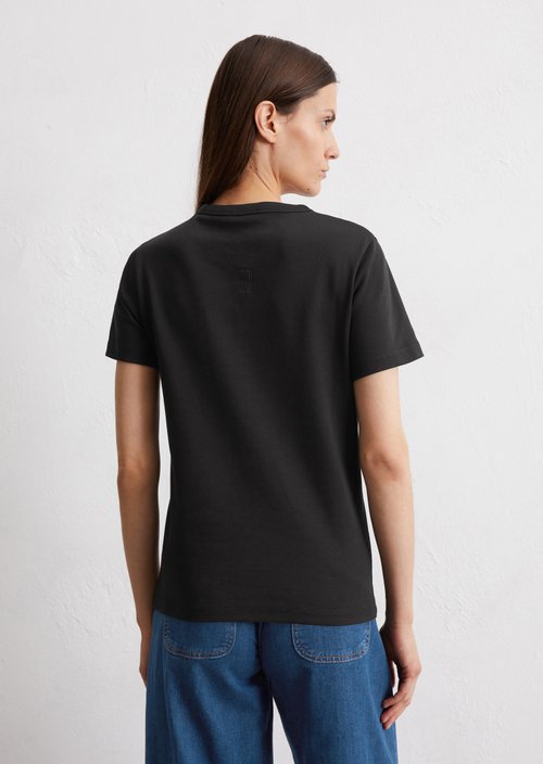 Relaxed T-shirt — Black