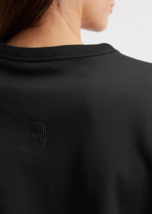 Relaxed T-shirt — Black