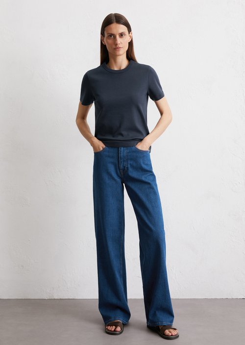 Relaxed T-shirt — Dark Navy