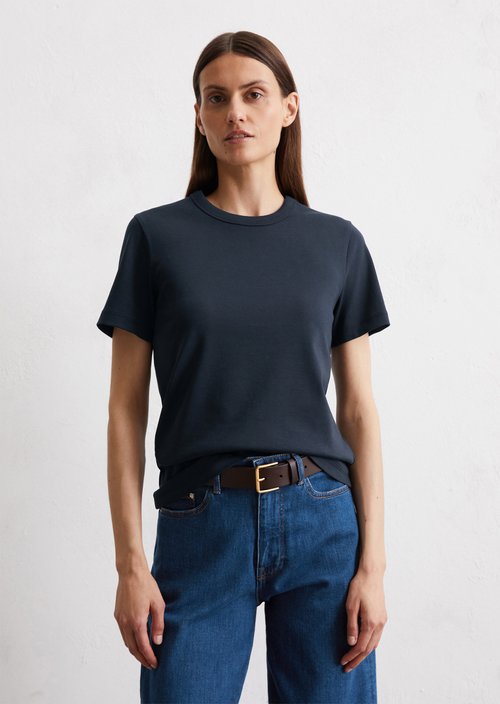 Relaxed T-shirt — Dark Navy