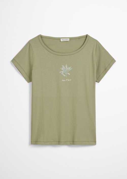 Print T-shirt regular — Smooth Sage