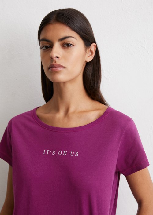 Print T-shirt regular — Juicy Berry