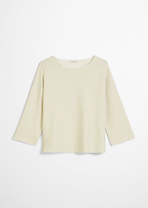 Relaxed striped T-shirt — Bright Green