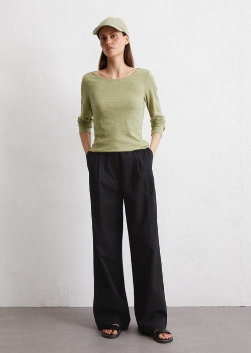 Longsleeve regular — Smooth Sage