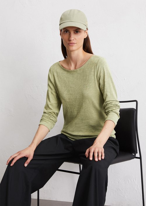 Longsleeve regular — Smooth Sage