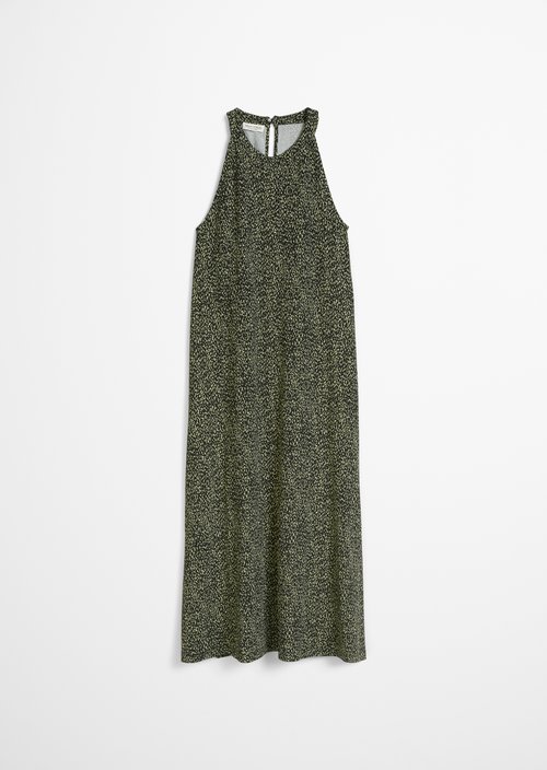 Sleeveless dress flared — Black