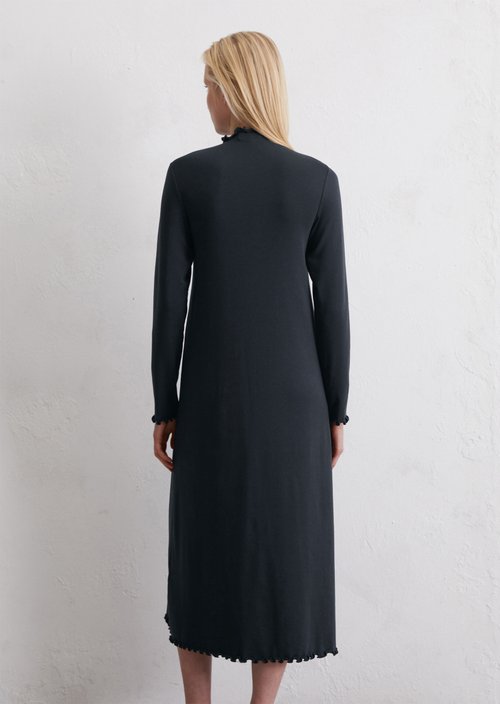 Jersey dress regular — Deep Night Blue