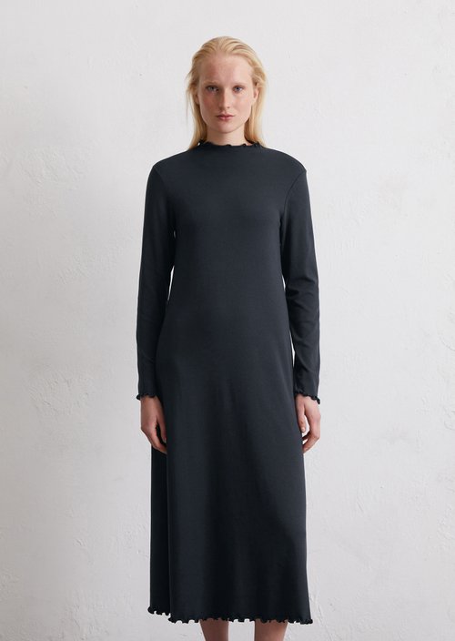 Jersey dress regular — Deep Night Blue