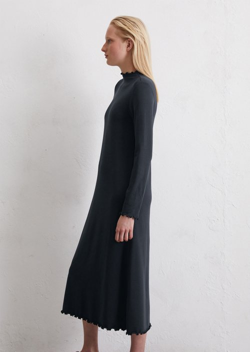 Jersey dress regular — Deep Night Blue