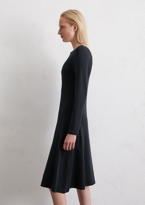 Jersey dress regular — Deep Night Blue