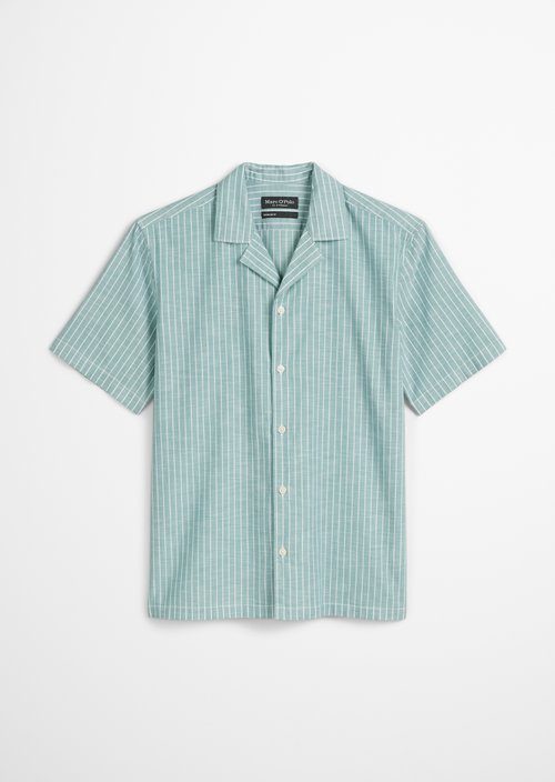 Regular short-sleeved shirt — Medium Green