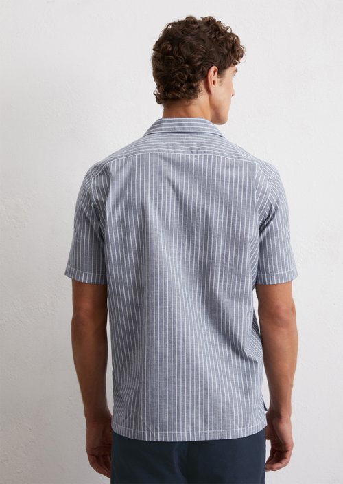 Regular short-sleeved shirt — Dark Blue
