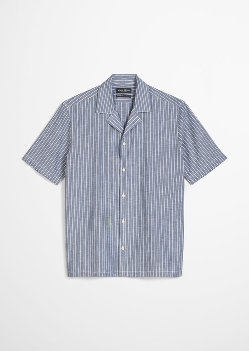 Regular short-sleeved shirt — Dark Blue