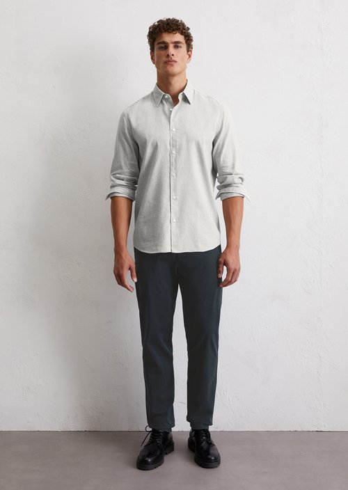 Regular shirt — Medium Grey