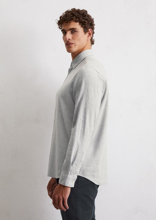 Regular shirt — Medium Grey