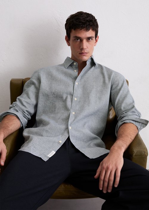 Regular shirt — Dark Blue