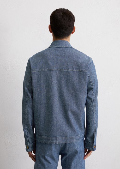 Regular denim jacket — Dark Blue