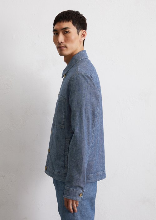 Regular denim jacket — Dark Blue