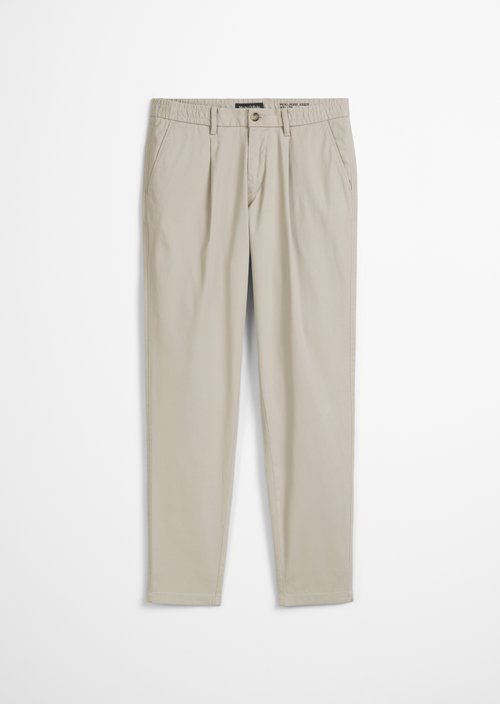 Chino Model Morot Jogger Pleats — Misty Grey