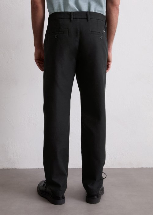 Chino model Osby Jogger tapered — Black