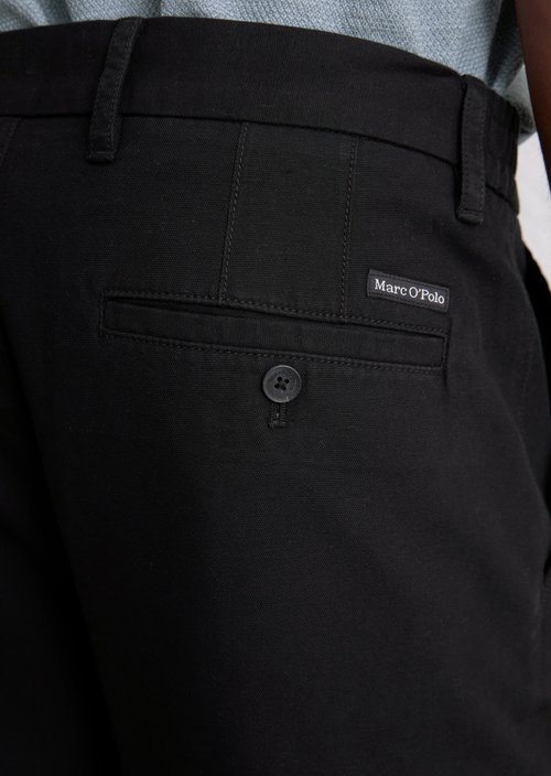 Chino model Osby Jogger tapered — Black