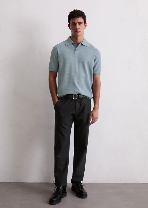 Chino model Osby Jogger tapered — Black