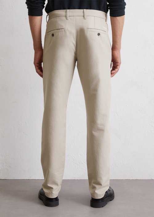 Chino model Osby Jogger tapered — Misty Grey