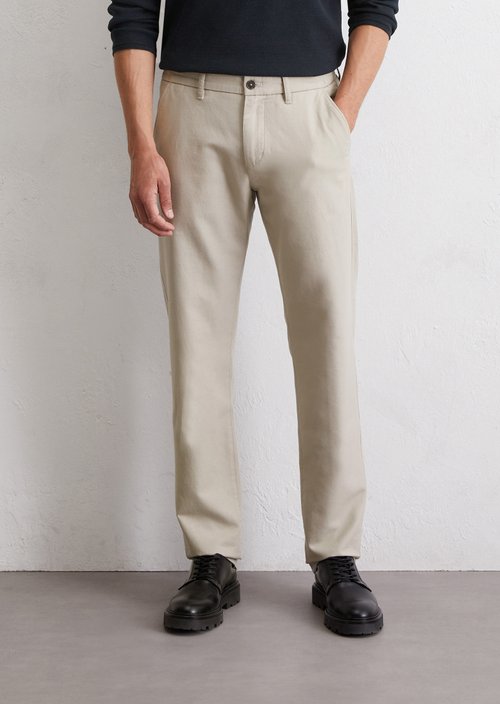 Chino model Osby Jogger tapered — Misty Grey