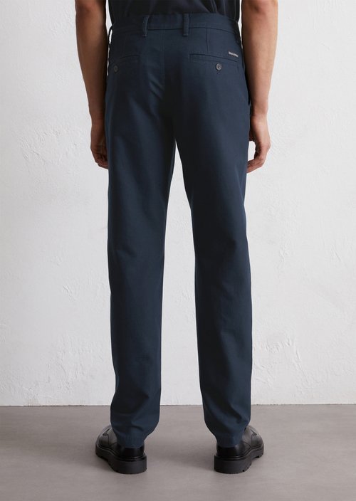 Chino model Osby Jogger tapered — Dark Navy