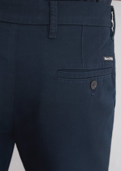Chino model Osby Jogger tapered — Dark Navy