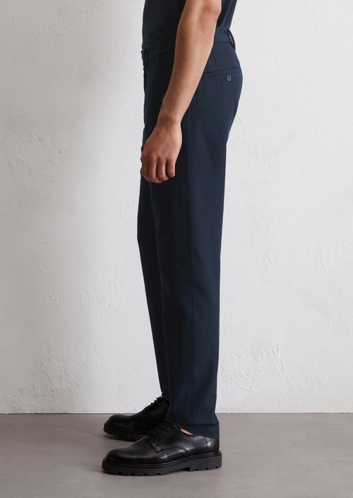 Chino model Osby Jogger tapered — Dark Navy