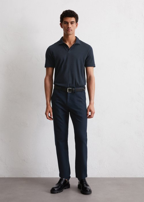 Chino model Osby Jogger tapered — Dark Navy
