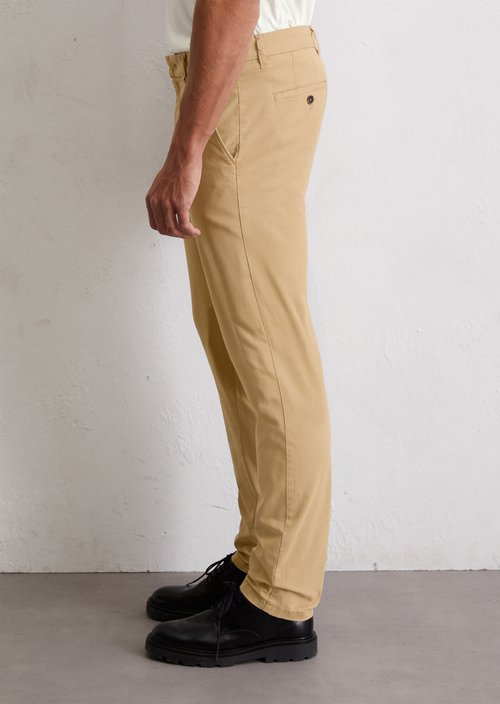 Chino model Osby tapered — Smoky Pine