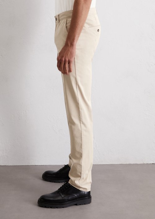 Chino model Stig shaped — Misty Grey