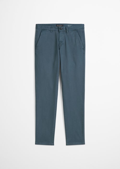 Chino model Stig shaped — Stormy Blue