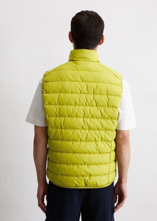 Regular quilted vest — Vibrant Green