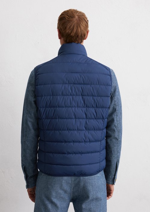Regular quilted vest — Iris Ink