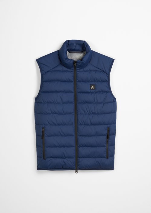 Regular quilted vest — Iris Ink