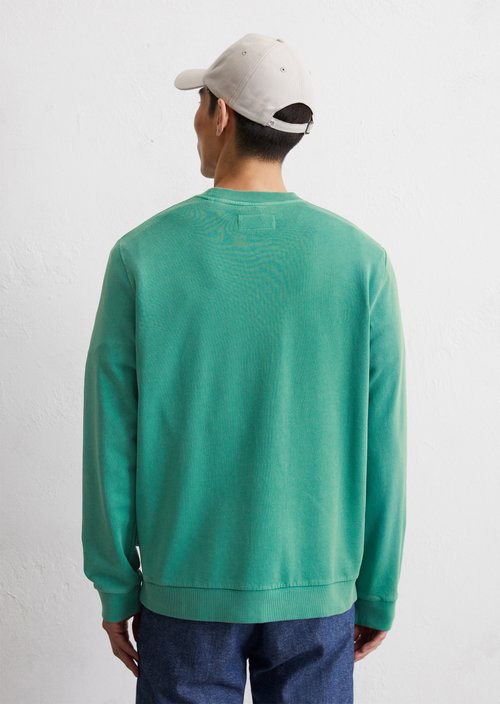 Sweatshirt regular — Eucalyptus Green