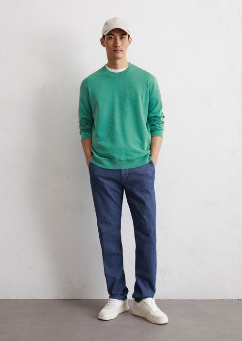 Sweatshirt regular — Eucalyptus Green
