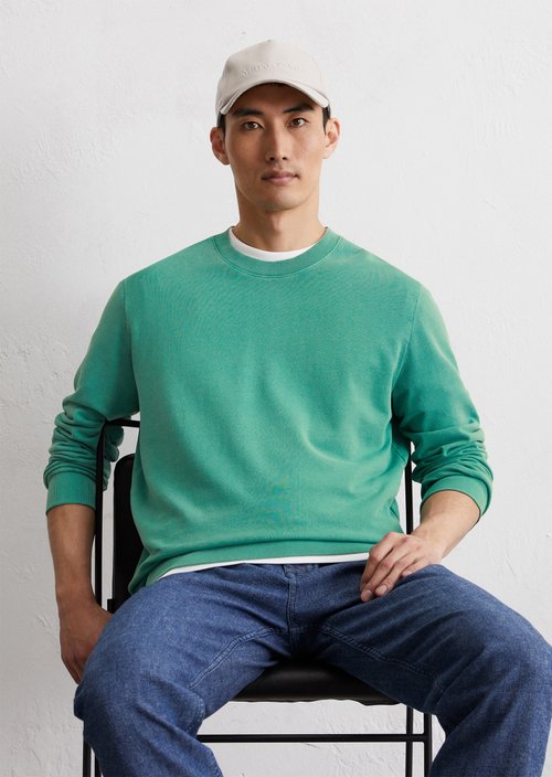Sweatshirt regular — Eucalyptus Green