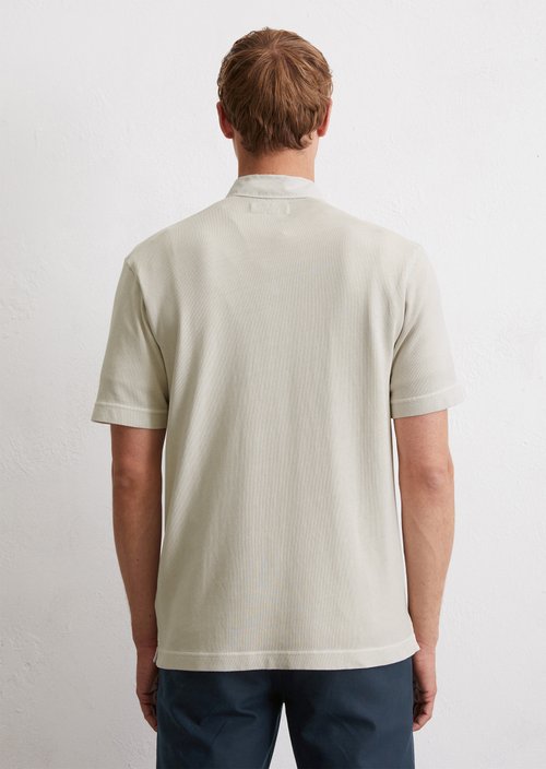 Polo shirt jersey regular — Misty Grey