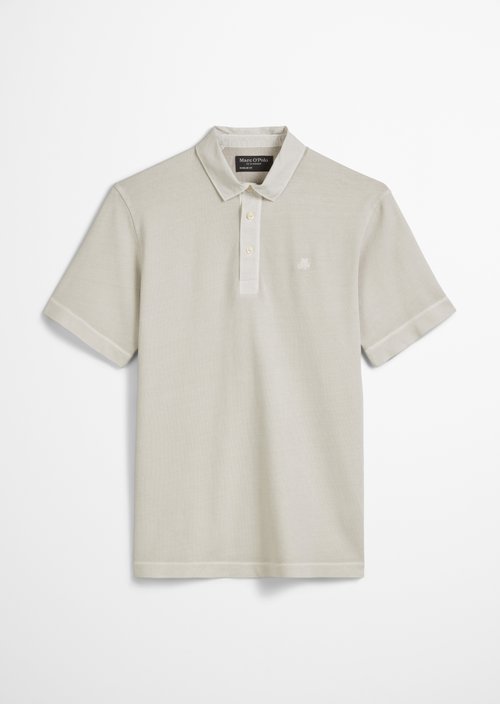Polo shirt jersey regular — Misty Grey