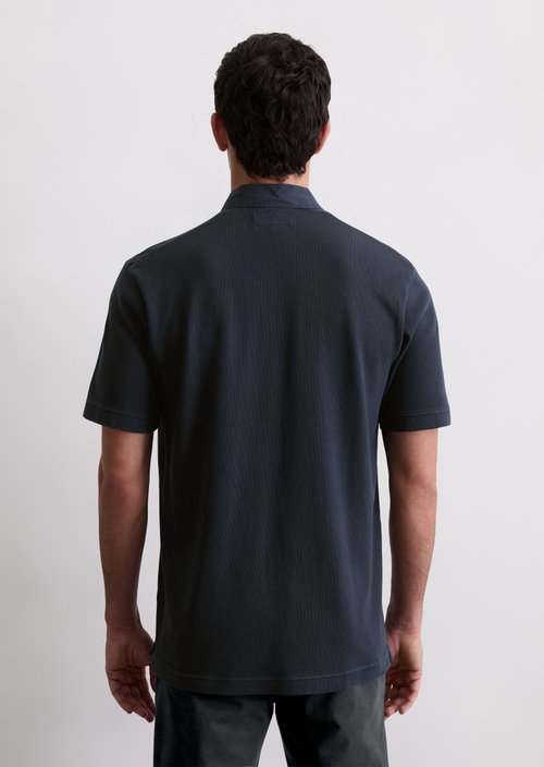 Polo shirt jersey regular — Dark Navy