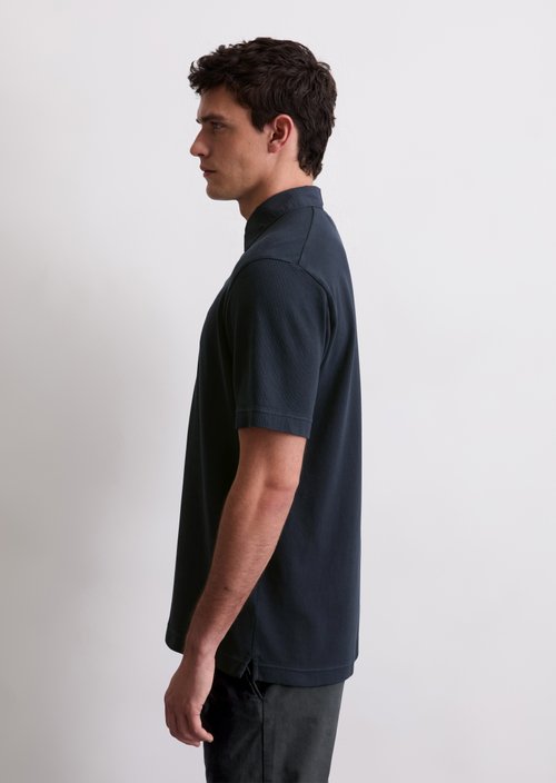 Polo shirt jersey regular — Dark Navy