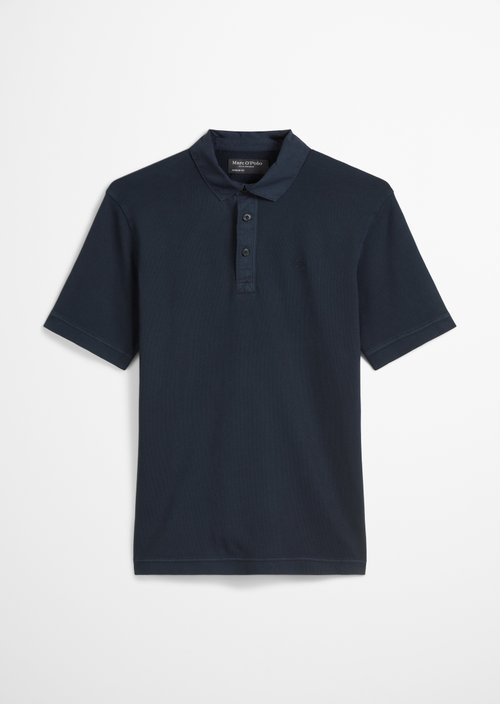 Polo shirt jersey regular — Dark Navy