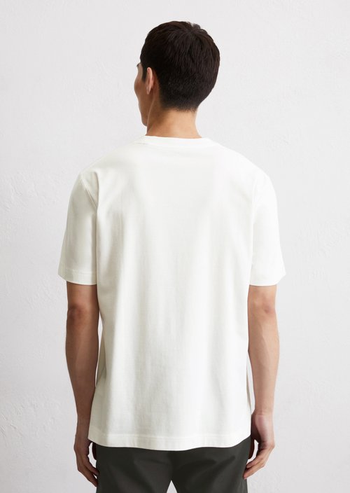T-shirt regular — Silky White